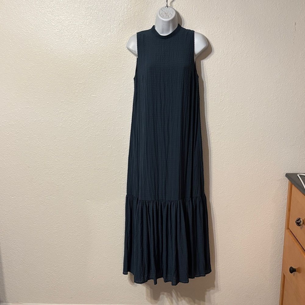 Nordstrom Sleeveless Textured Maxi Dress Small